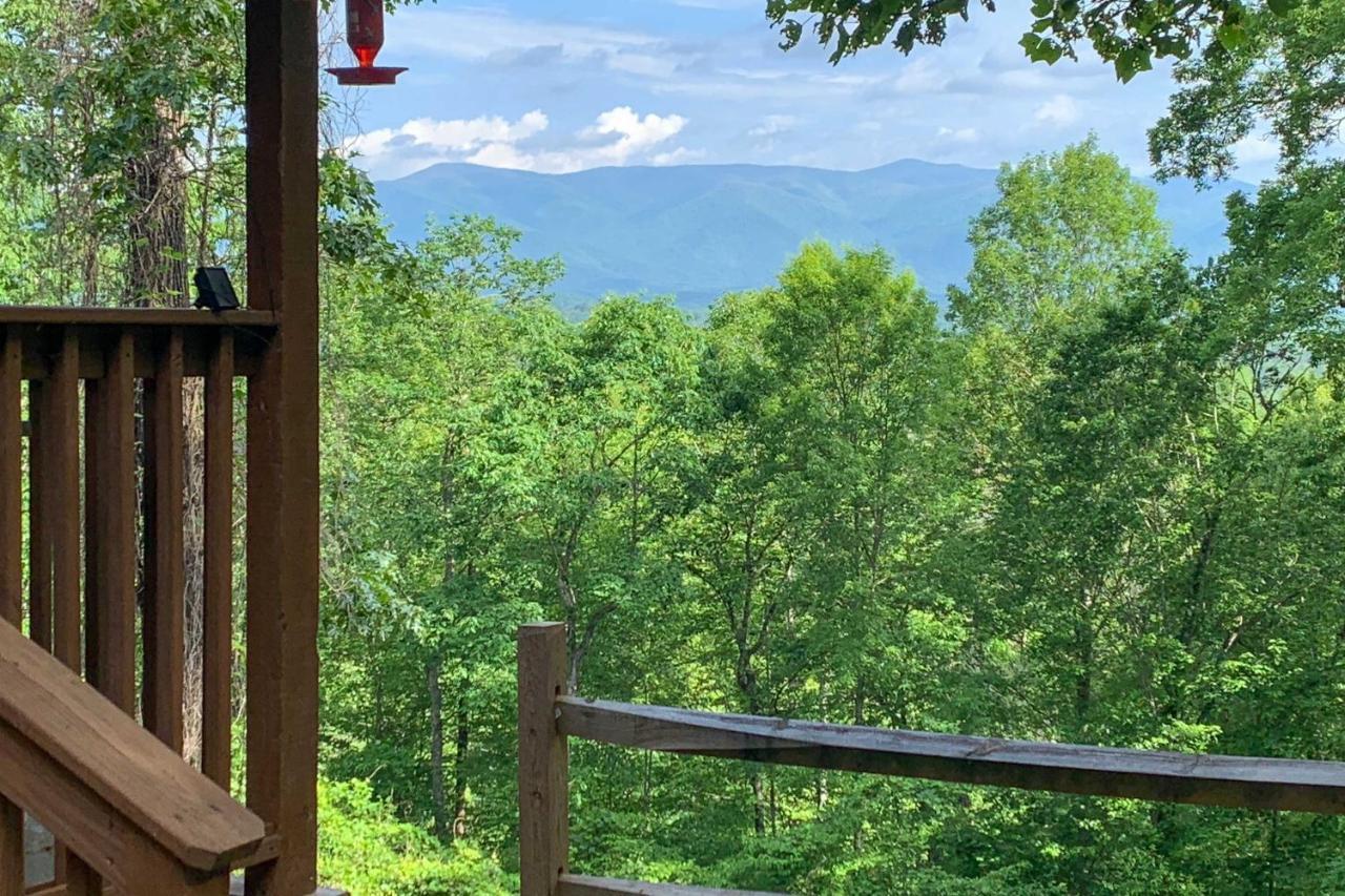 Cozy Cabin With Hot Tub And Smoky Mountain Views! Vila Bryson City Exterior foto