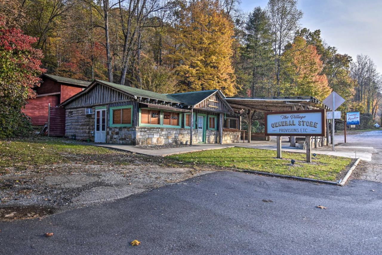 Cozy Cabin With Hot Tub And Smoky Mountain Views! Vila Bryson City Exterior foto